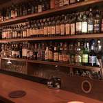 BAR深夜プラス1 - 店内バックバー