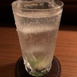 BAR深夜プラス1 - ジンリッキーをいただきました♫