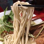 高安 是空 - 中細ストレート麺