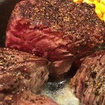 ステーキ＆ハンバーグ専門店 肉の村山 - Texasステーキ  200g アップ
