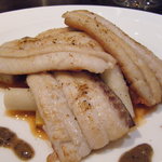 モワルーズ - 魚料理：たちうおのソテーとラタトゥイユ