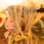 Mari iida - 【2018年06月】さっぱり冷たいラーメン、麺アップ。