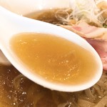 Mari iida - 【2018年06月】さっぱり冷たいラーメン、スープ後半もジュレ感あります。