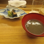 露庵 菊乃井 - ごぼうのお吸い物