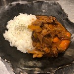 絆 KIZUNA DINING - 国産黒毛和牛　牛すじハヤシライス