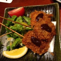 土佐料理 祢保希 日本橋店 - 鯨串カツ