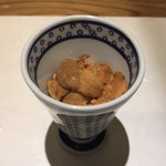 かっぽう寿 - 伊勢海老の生ウニのせ