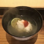 かっぽう寿 - 鱧のしゃぶしゃぶ