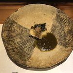 かっぽう寿 - 鮑のソテー 肝ソース