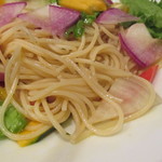 ラ・フォンターナ - 減農薬野菜のペペロンチーノ