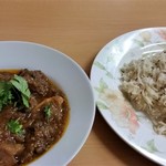 ハラールフードマルハバ - MUTTON DO PIYAZA。