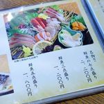 くらのあかり - メニュー