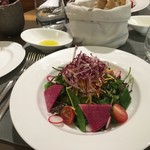 ブルガリ イル・カフェ - サラダとパン