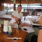 黒羽観光やな - お世話になった常務理事の増渕氏