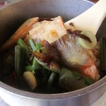 黒羽観光やな - よくかき混ぜていただきます