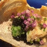 Ristorante Due  - 毛蟹キャビアイカ墨のリゾット
