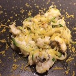 Ristorante Due  - 鱧とカラスミの生パスタ
