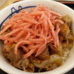 Matsuya - 牛めしミニ