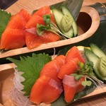 三ツ星ザンギ 居酒屋店 - サーモン