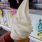 浄蓮の滝観光センター - わさびソフトクリーム