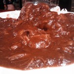 カフェ・ド・パリ - カレー　アップ　神戸牛の牛スジいっぱい入ってますよ。