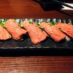 個室肉バル さいたま肉の会プレミアム - 肉寿司