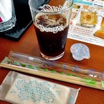 デニーズ - ドリンクバーのアイスコーヒー