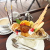 洋食屋 花きゃべつ - 料理写真:カフェタイム限定！プリン・アラモード