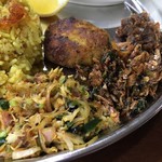 大衆食堂シックダール - フィッシュビリヤニプレート