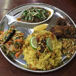 大衆食堂シックダール - フィッシュビリヤニプレート