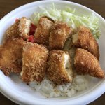 からあげ専門寺田商店 - ササミカツカレー丼