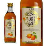 Apricot sake on the rocks