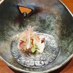 料理とワイン じょかーれ - タコのカルパッチョ