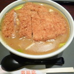 若鯱家 - カレーうどん(ロースカツ)