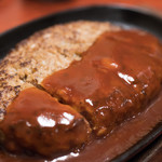 今久 - 2018.7 極旨特製和牛ハンバーグ 特製ソース（650円）