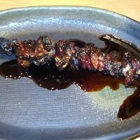 とらふぐ城 - ○鱧肝串焼き
