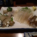 大衆居酒屋魚さんこ - 活イカ刺