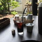 中車水車小屋 - アイスコーヒー