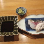 Shimbashi Won - 鯛の昆布締め