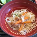 若いぶき - さっぱりミョウガも入った冷たい麺