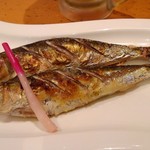 おぎ野 - イワシ塩焼き