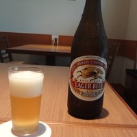 うなぎ料理 澤正 - 中瓶ビール