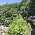 列車レストラン・清流 - トロッコわたらせ渓谷3号