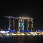 MARINA BAY SANDS - マリーナベイサンズ夜景