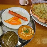 インド・ネパールレストラン 自然 - マサラクルチャセット(税込1190円)
