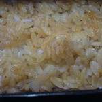 入谷鬼子母神門前のだや - とても固めに炊かれたご飯