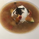 オーベルジュ ド プリマヴェーラ - 朝食のスープ