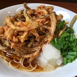 バレーナ - 桜海老と野菜のかき揚げおろしパスタ