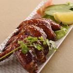 BBQ鸡 (4串) Grilled Honey Chicken Wing4sticks