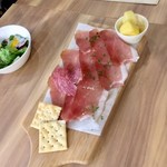 PORTA albero cucina - 生ハムとサラミのどっさりプレート（ハーフ）　５００円